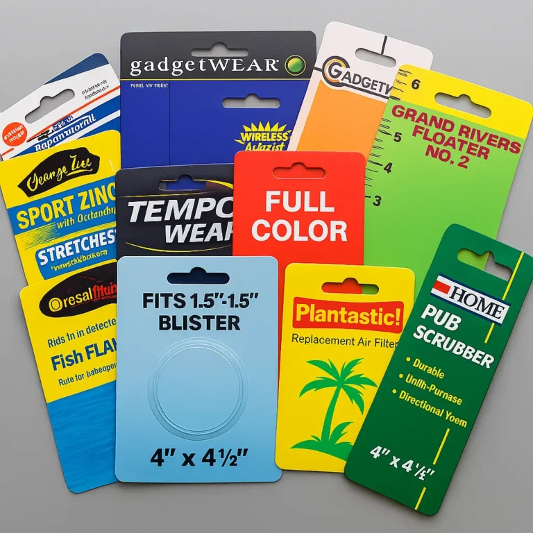 Custom Blister Card Printing
