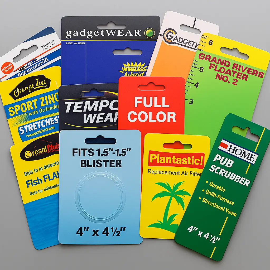 Custom Blister Card Printing